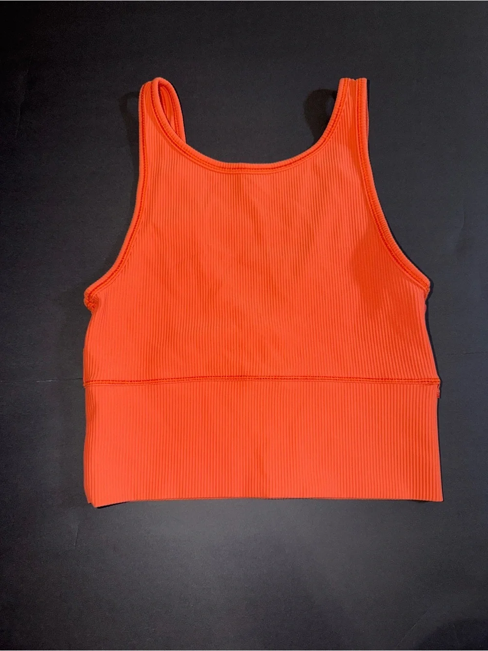 Lululemon Corral Ribbed Cropped Tank- Size 4